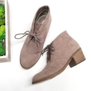 Carlos by Carlos Santana Graham Taupe Suede Bootie